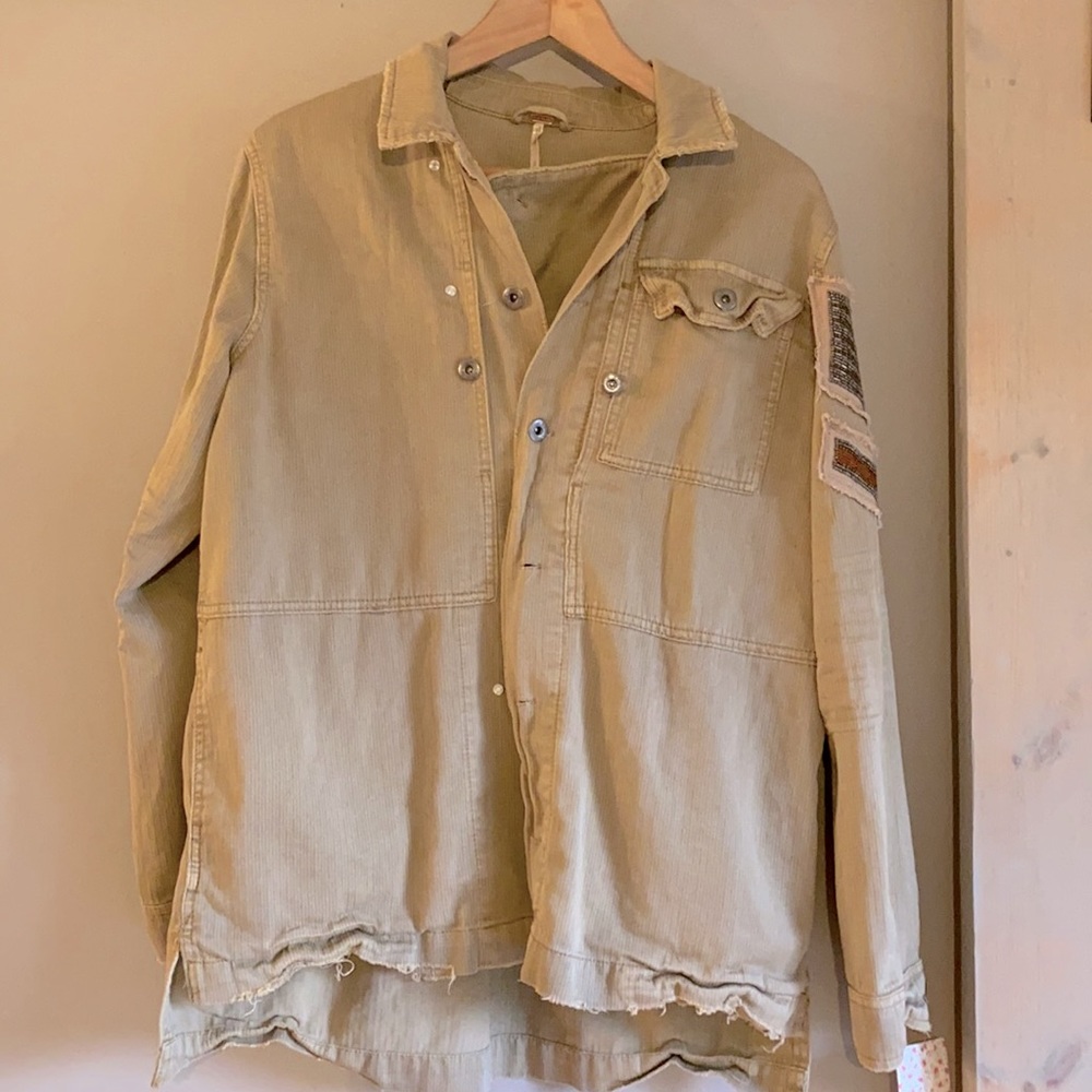 Free People button up